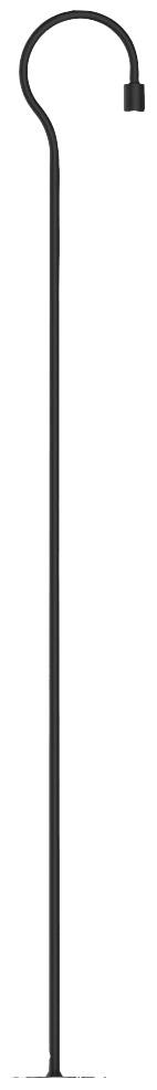 LightMe Simplessa LM85688 LED floor standing light LED (monochrome) GU10 9 W Black, Chrome