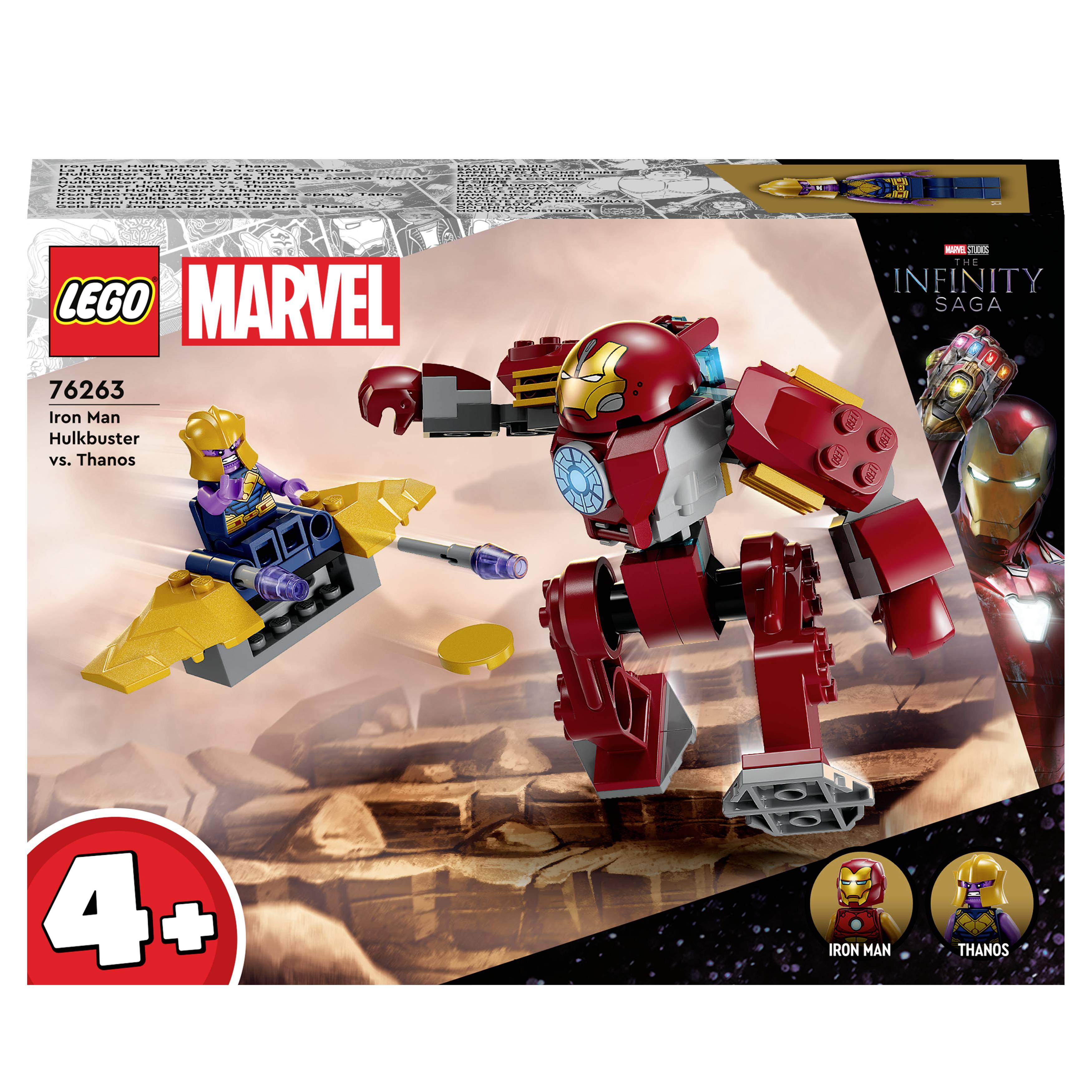 76263 LEGO® MARVEL SUPER HEROES Iron Man Hulk buster vs Thanos