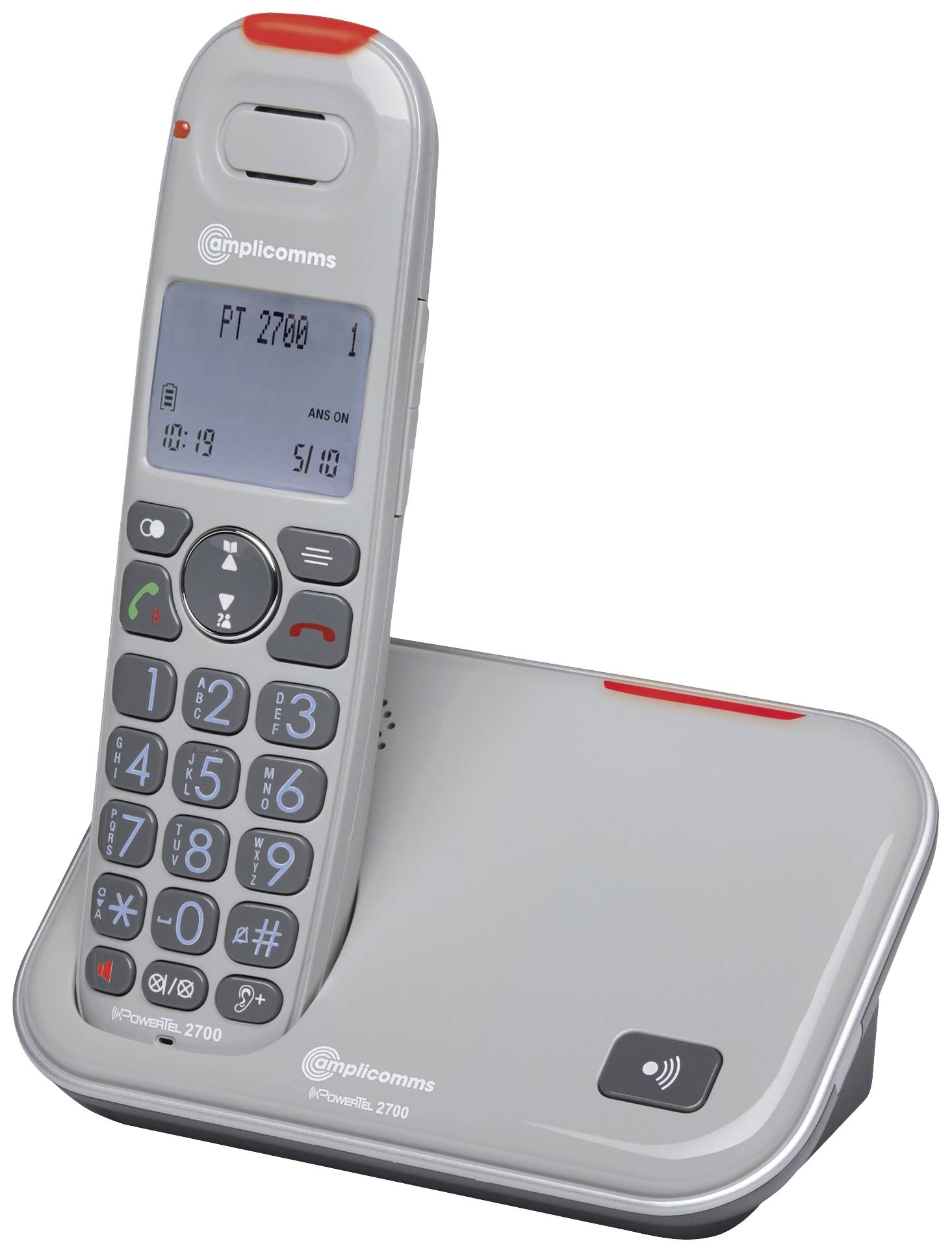 Amplicomms PowerTel 2700 DECT handset Grey