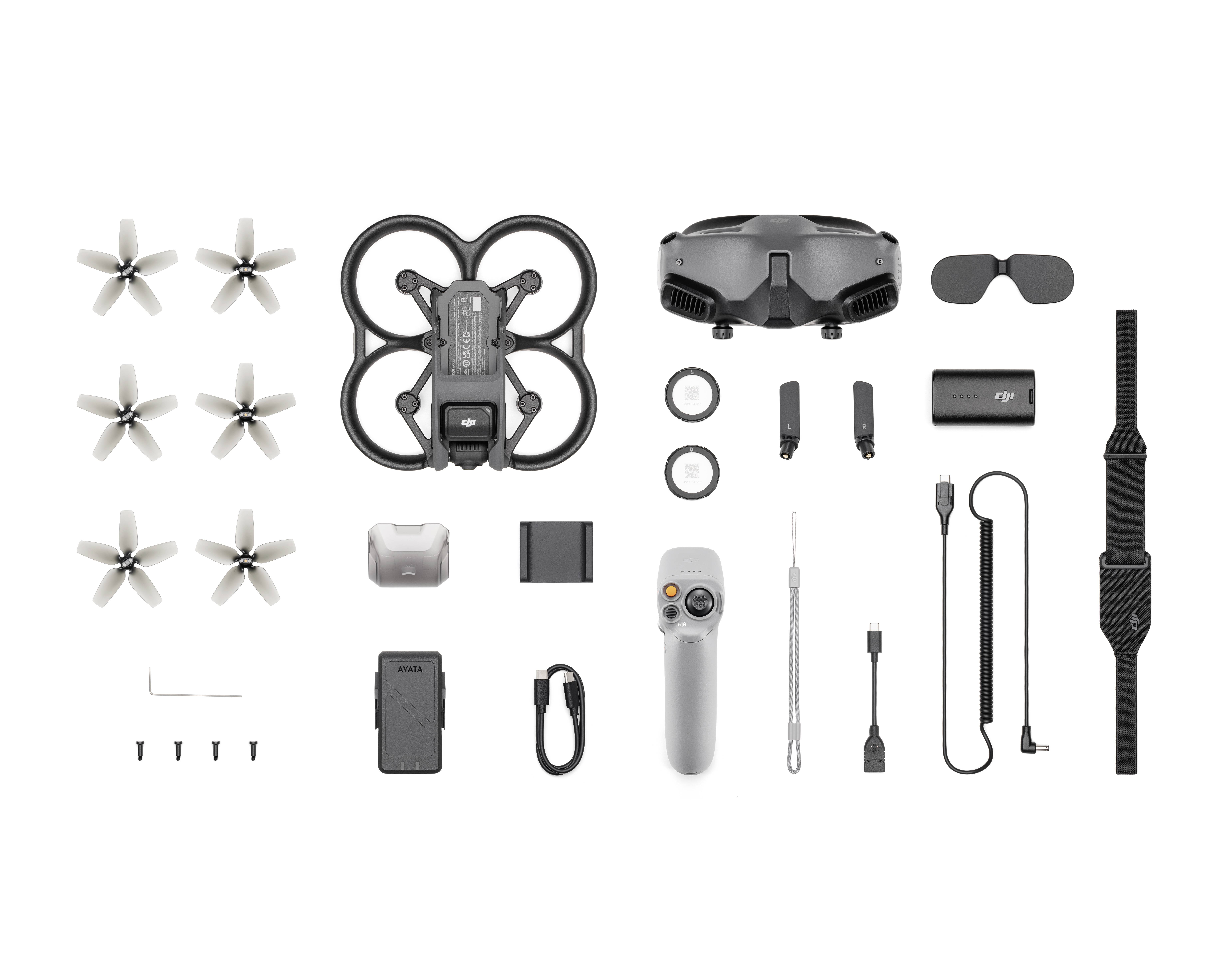 DJI Avata Pro-View Combo (DJI RC Motion 2) Race copter RtF First Person View, Camera drone