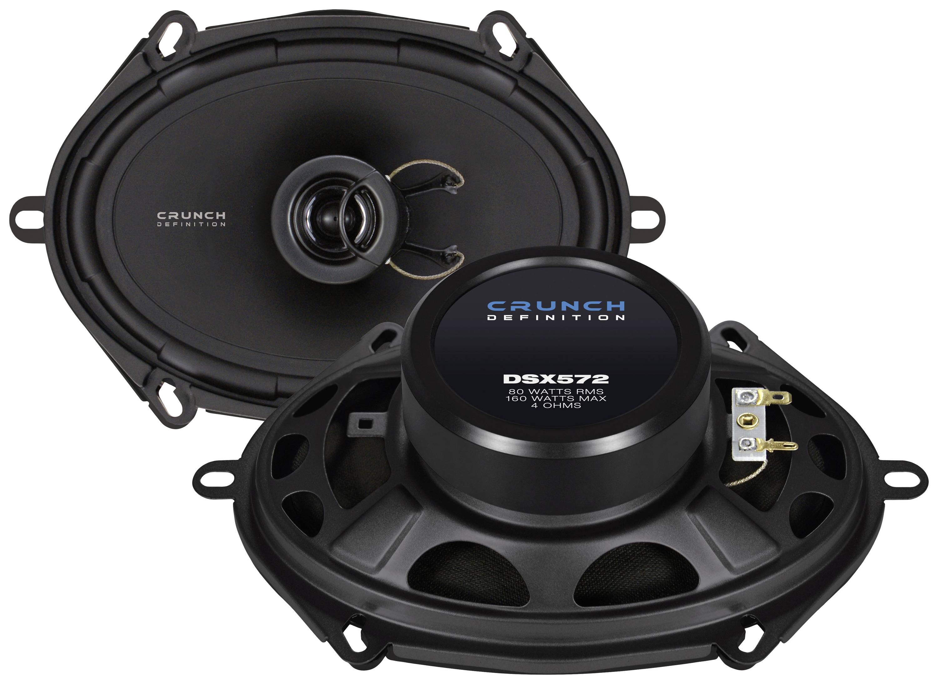 Crunch DSX572 2-way coaxial flush mount speaker kit 160 W Content: 1 pc(s)