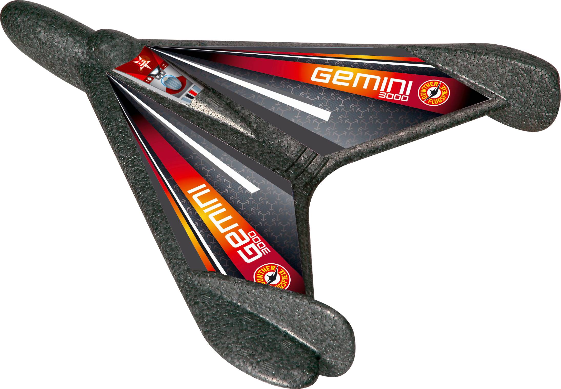 Günther Flugspiele 1450 Hand launch glider Gemini 3000