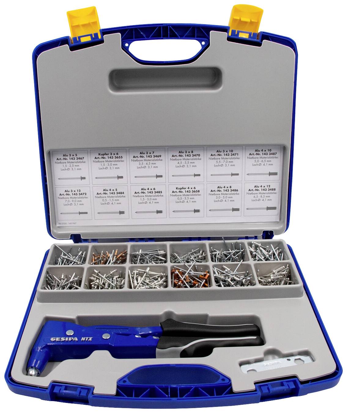 Gesipa 1435457 Riveter set 340 mm 1 Set