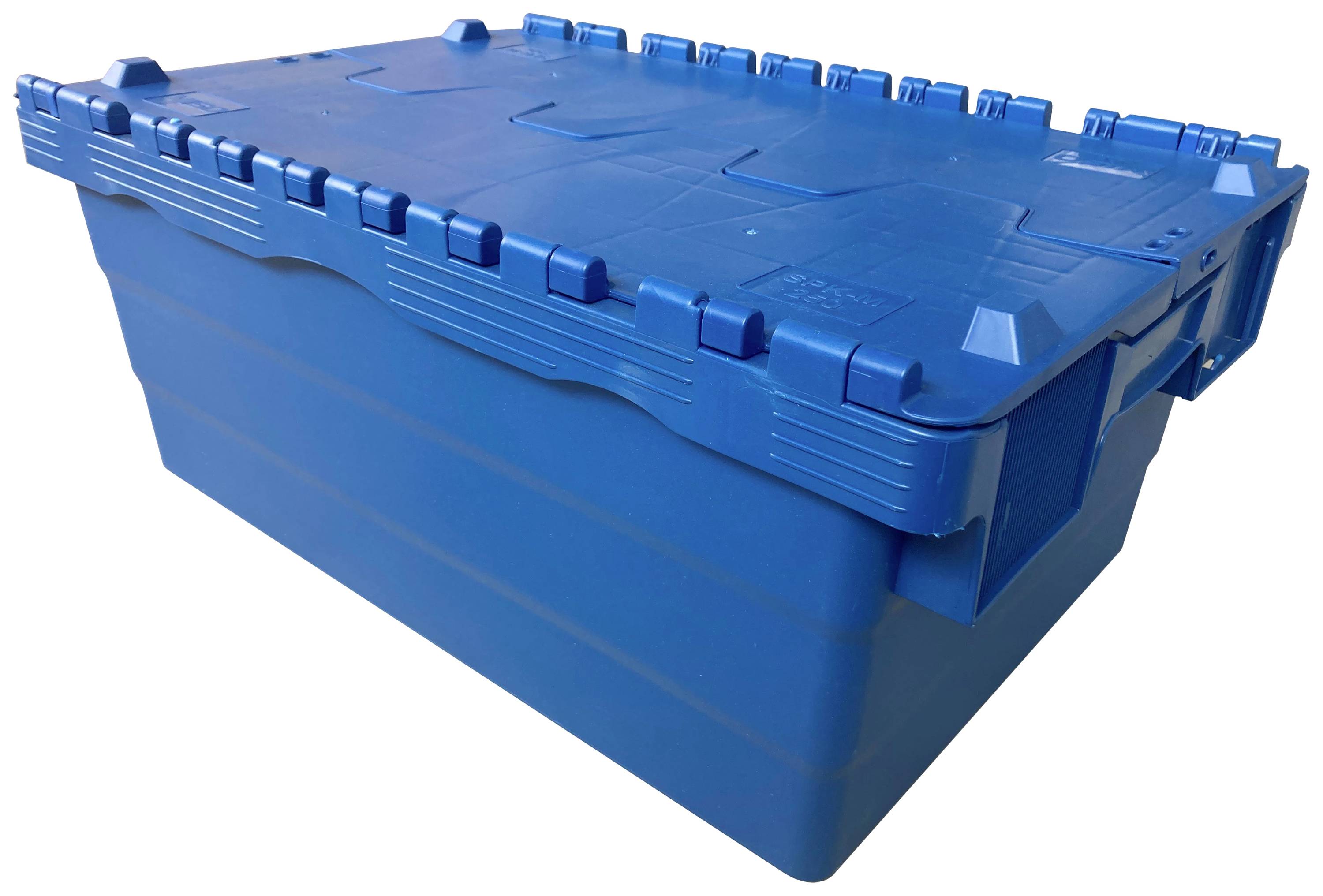 VISO DSW5527 Box with hinged lid (W x H x D) 400 x 320 x 300 mm Blue 1 pc(s)