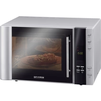 Severin MW 7775 Microwave Silver-black 900 W Heat convection, Grill function Severin MW 7775 Microwave Silver-black 900 W Heat convection, Grill function