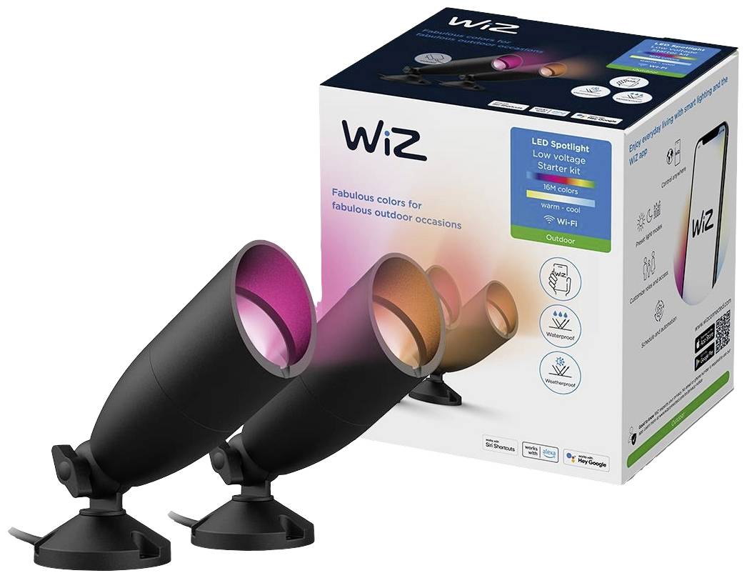 WiZ OD Spot Start B 8720169071599 LED outdoor free standing light LED (monochrome)