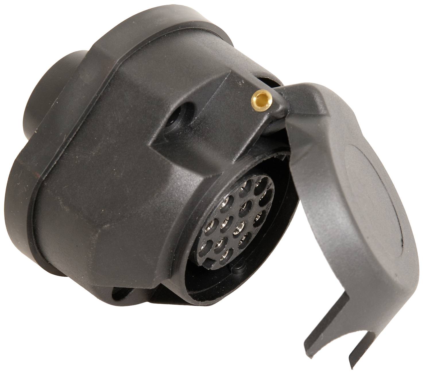 HP Autozubehör 28253 Trailer socket [15-pi plug - 13-pin socket] Plastic