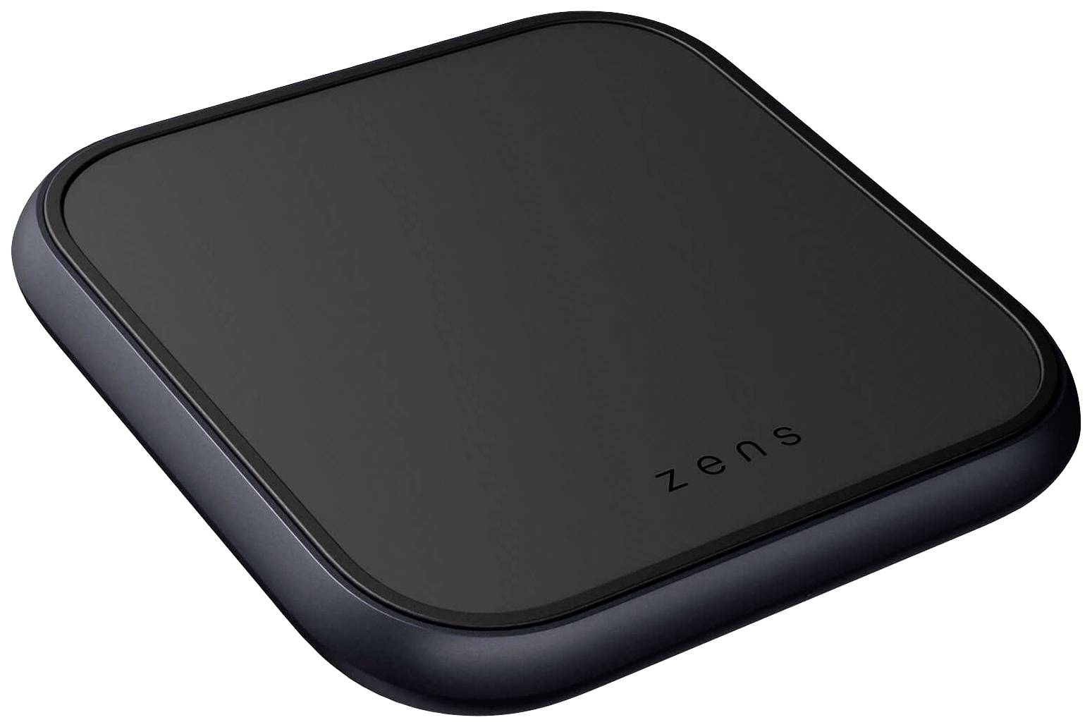 ZENS Wireless charger Aluminium Series Single Wireless Charger ZESC14B/00 Outputs Inductive charging standard, USB-A Black