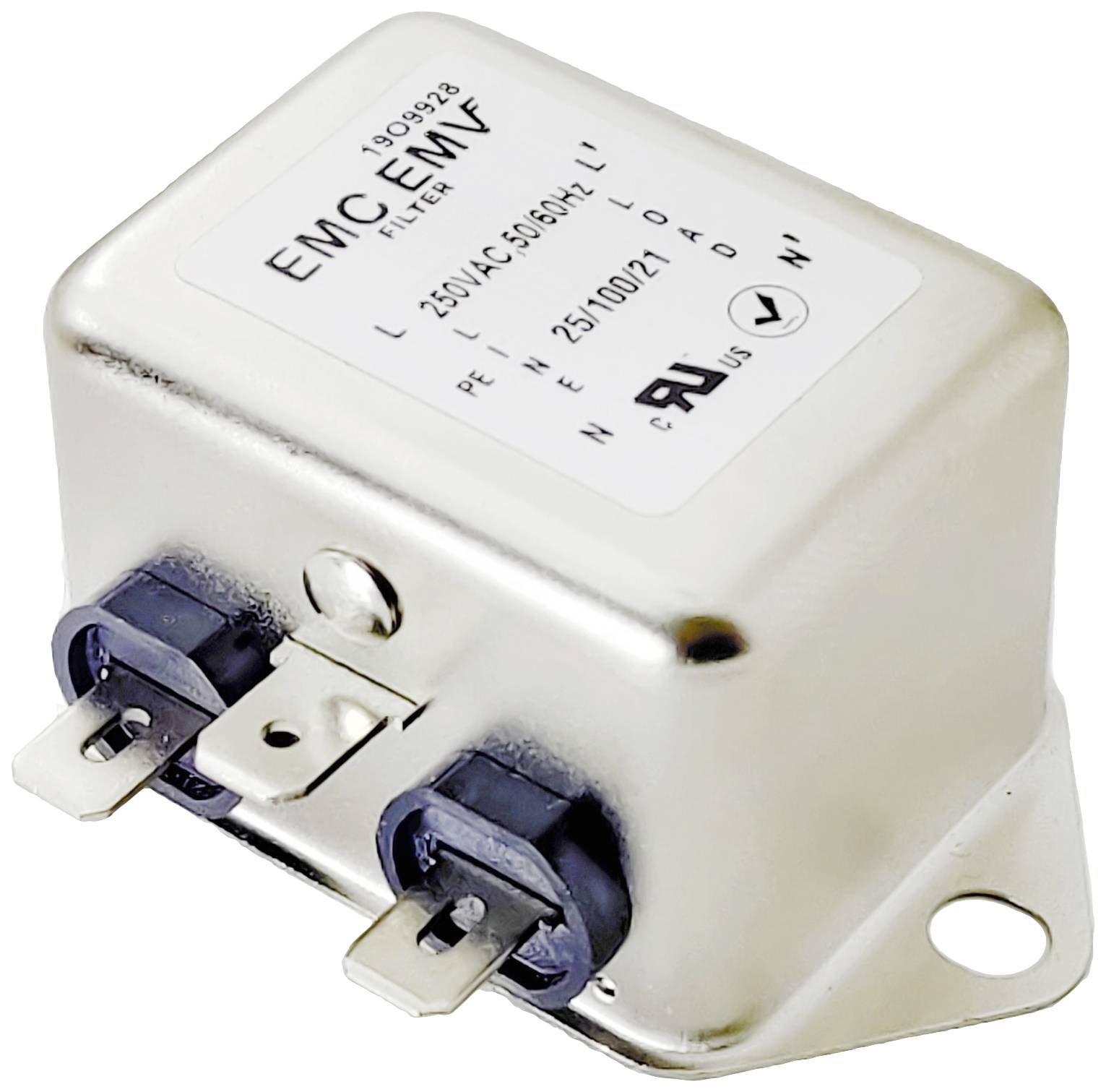 Akyga EN2010-12-F EMI filter 12 A (L x W x H) 61 x 56 x 29 mm 1 pc(s)