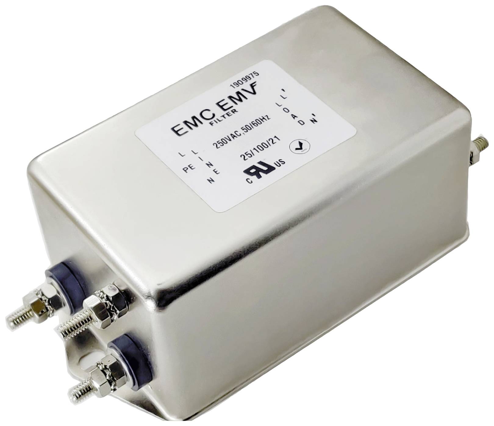 Akyga EN2010-30-S EMI filter 30 A (L x W x H) 124 x 57 x 45 mm 1 pc(s)