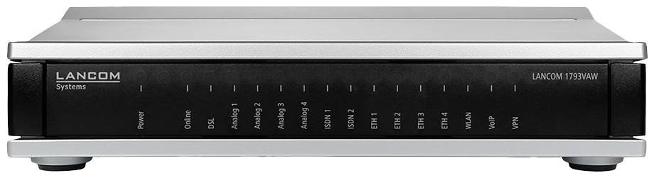 Lancom Systems 1793VAW Wi-Fi modem router Built-in modem: ADSL, ADSL2+, VDSL, VDSL2 2.4 GHz, 5 GHz 1733 MB/s