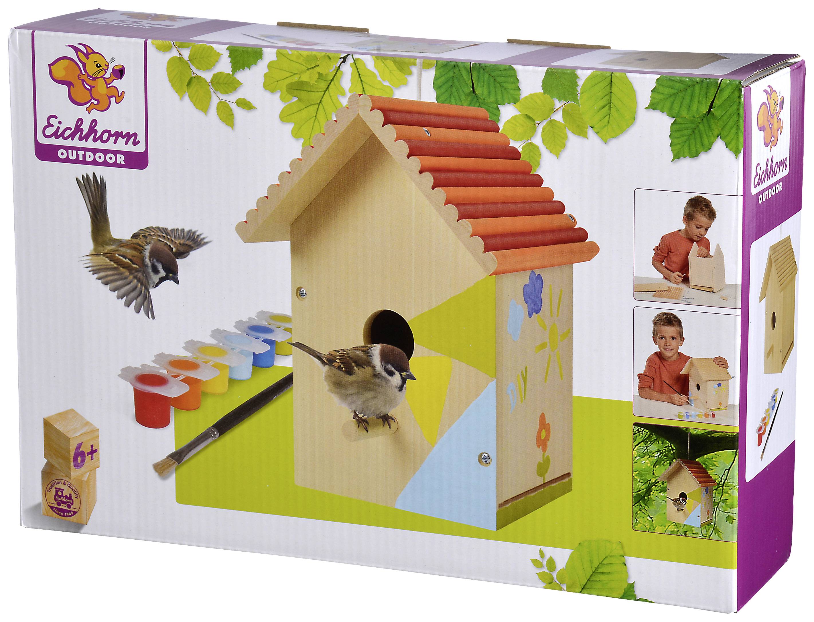 Eichhorn Wooden model and construction kit