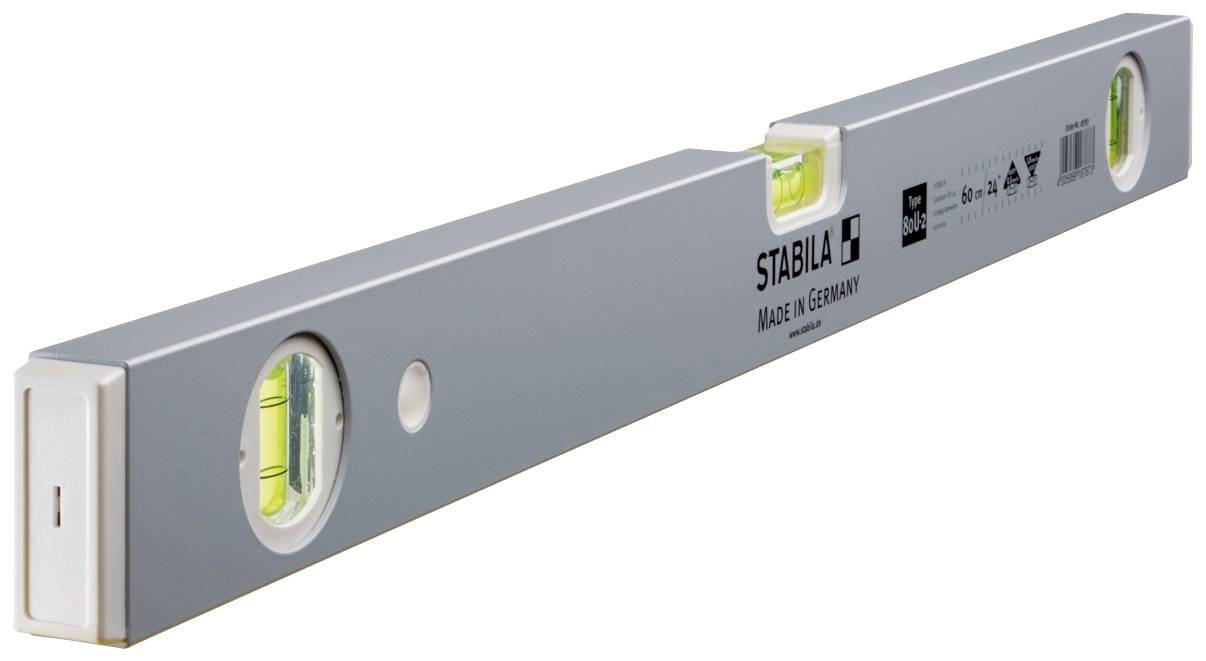 Stabila Type 80 U-2 18787 Spirit level 60 cm 0.5 mm/m