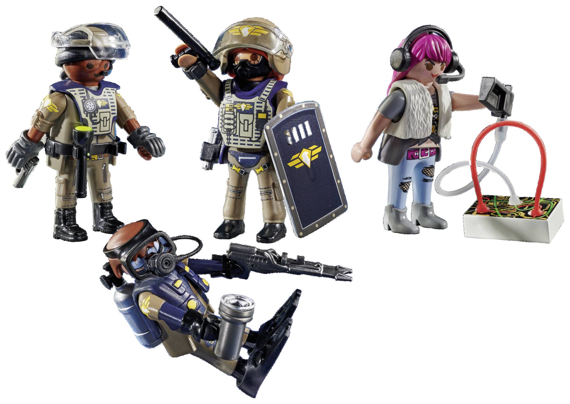 Playmobil® City Action SWAT figure set 71146