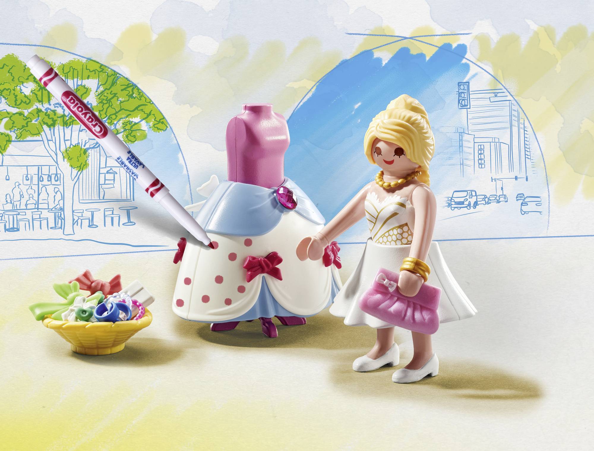 Playmobil® Color Fashion Dress 71374