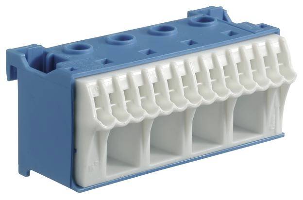Hager KN18N Terminal flexible: - fixed: - 1 pc(s) Blue