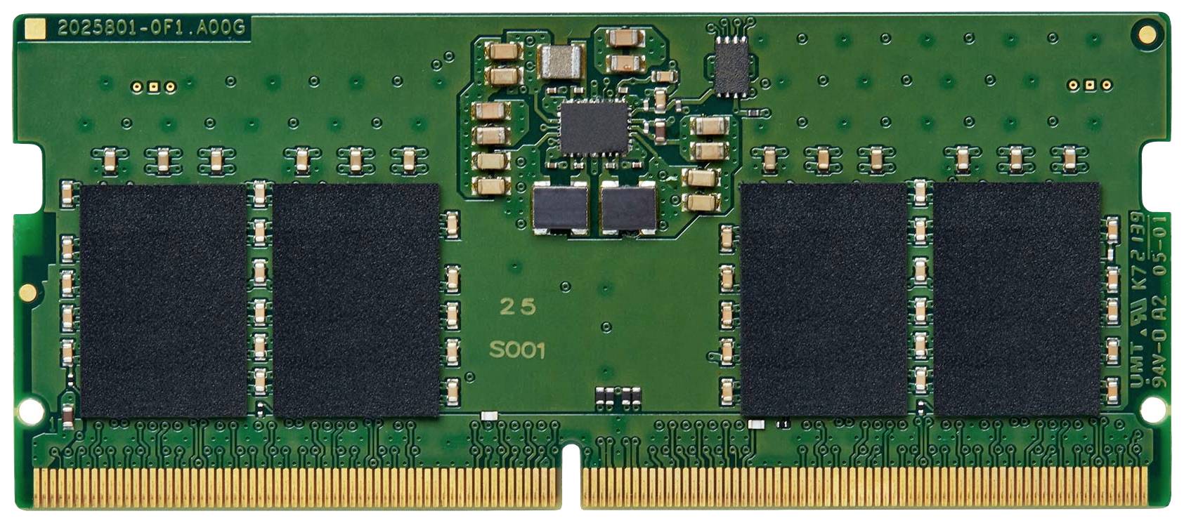 Kingston ValueRAM Laptop RAM card DDR5 8 GB 1 x 8 GB Non-ECC 262-pin SO-DIMM CL46 KVR56S46BS6-8