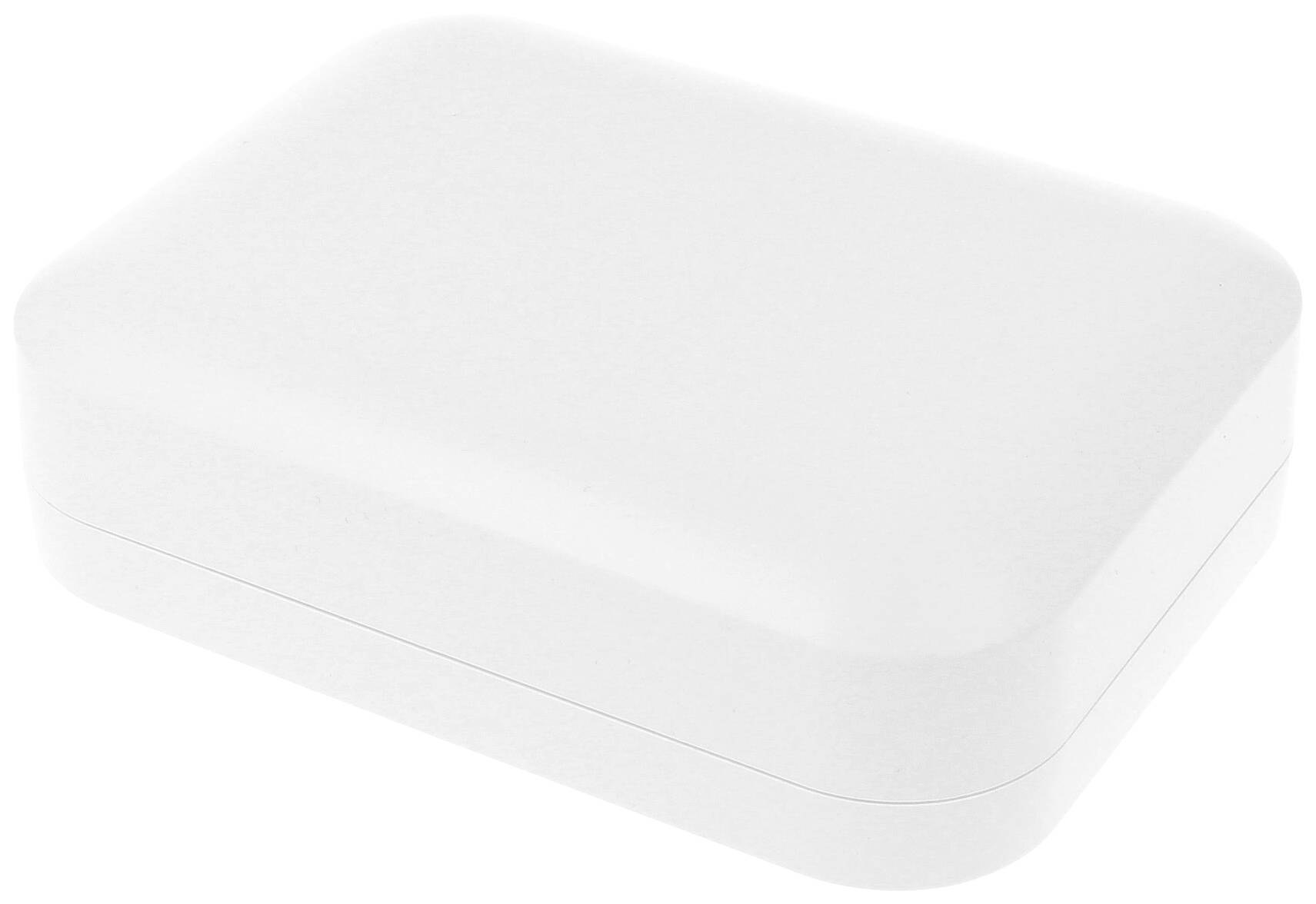 A rectangular white box with rounded corners on a white background.