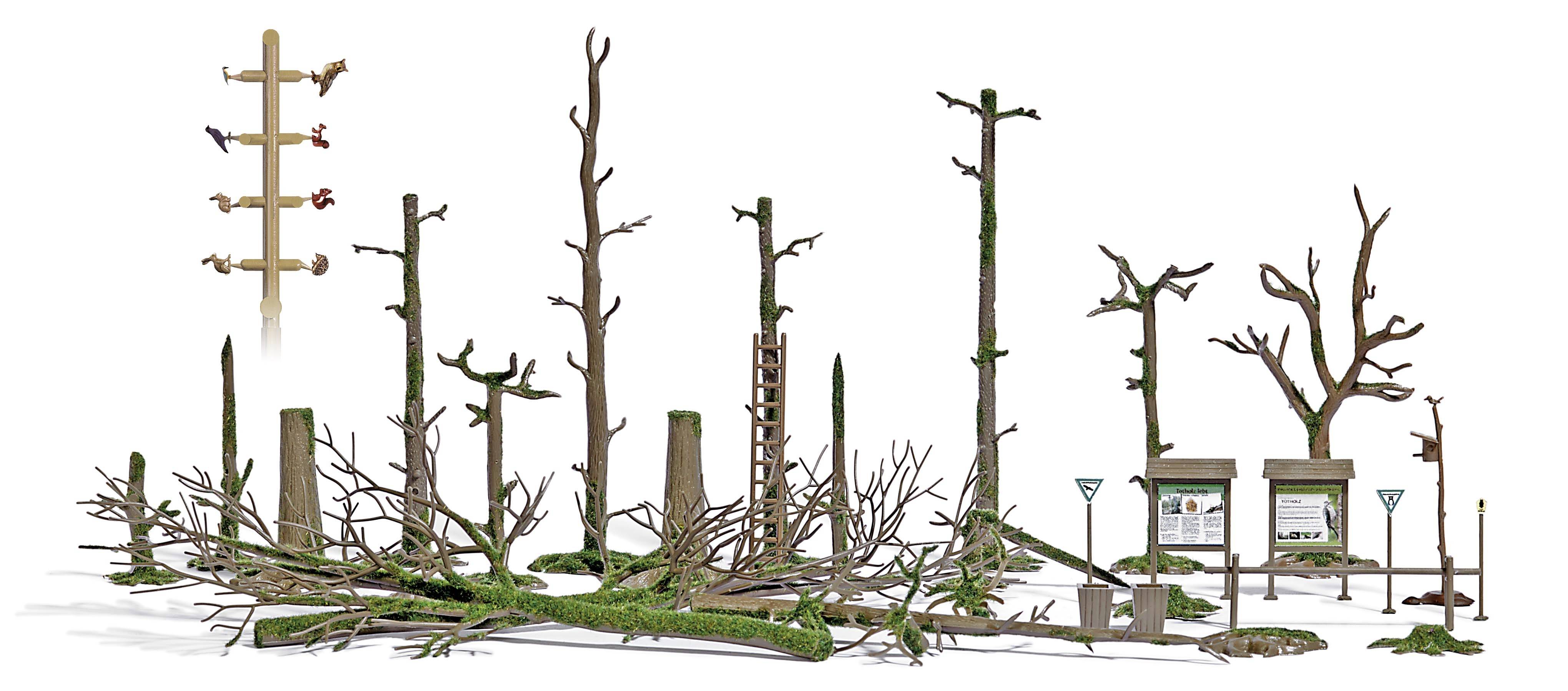 Busch Totholz-Set 1852 Tree assembly kit 1 Set