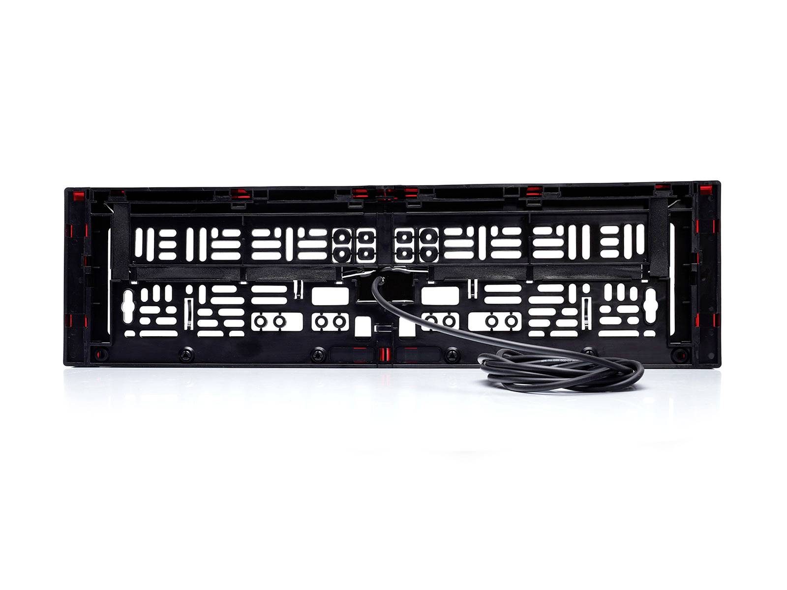 WAS W253 2118 Licence plate holder, Reflector , Number plate light;(W x H x D) 584 x 163 x 32 mm