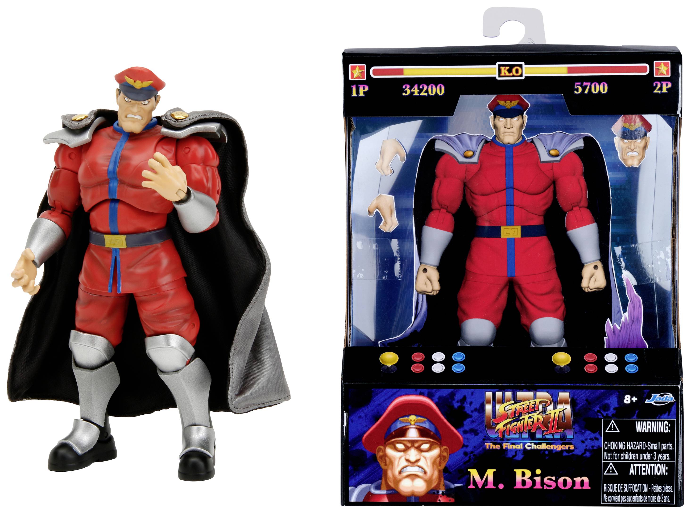 Jade toys street fighter II m. Bison 6" Figure