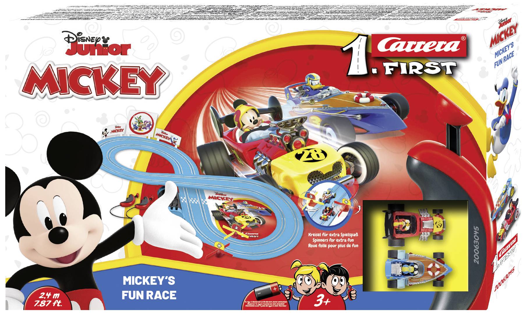 Carrera 20063045 First Mickey's fun race Starter kit