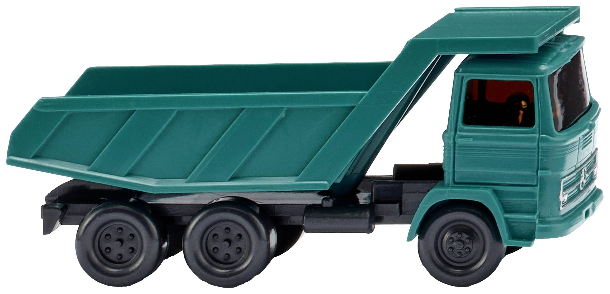 Wiking 094509 N HGV Mercedes Benz Dumper, water-blue