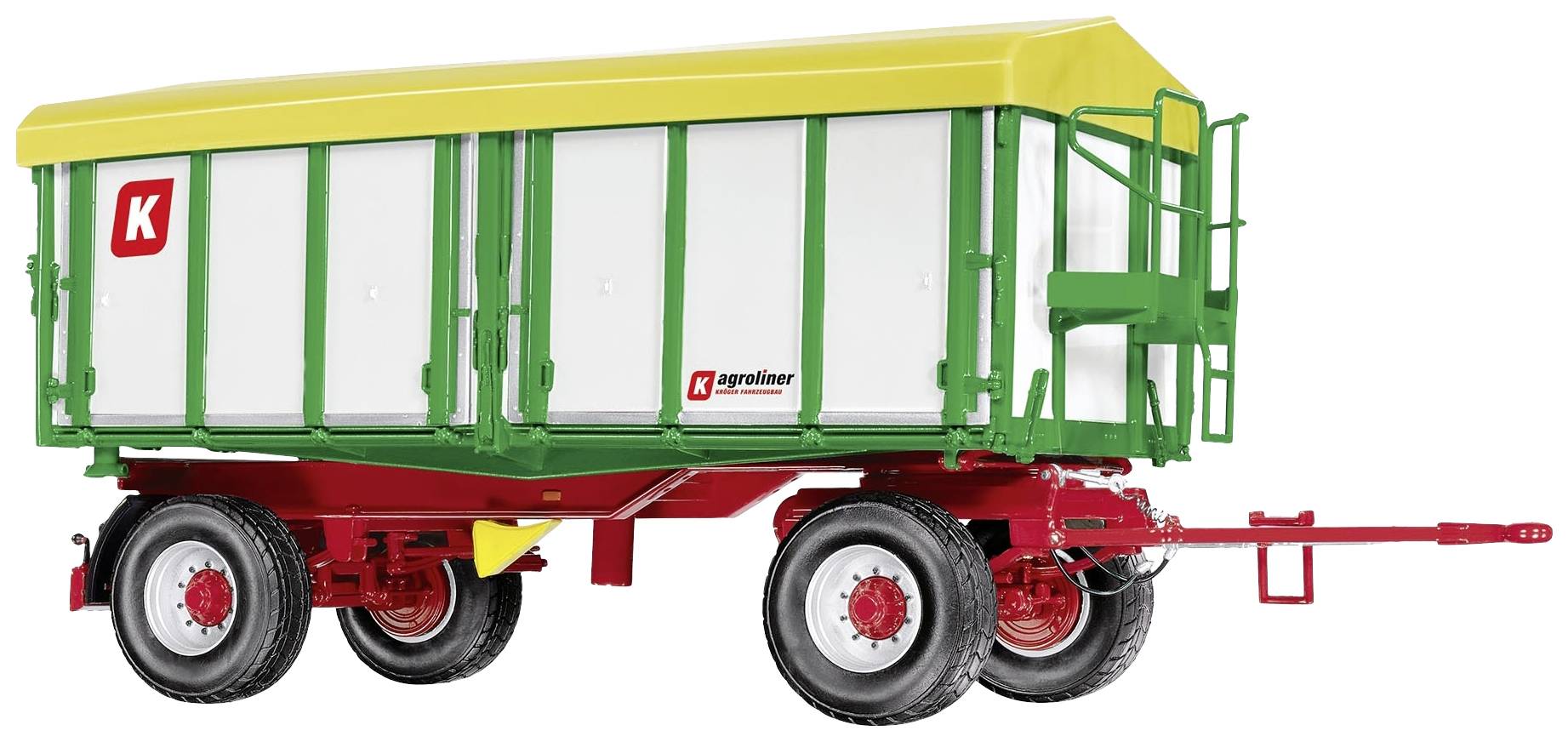 Wiking 077866 Gauge 1 Trailer Kröger HKD 302, white