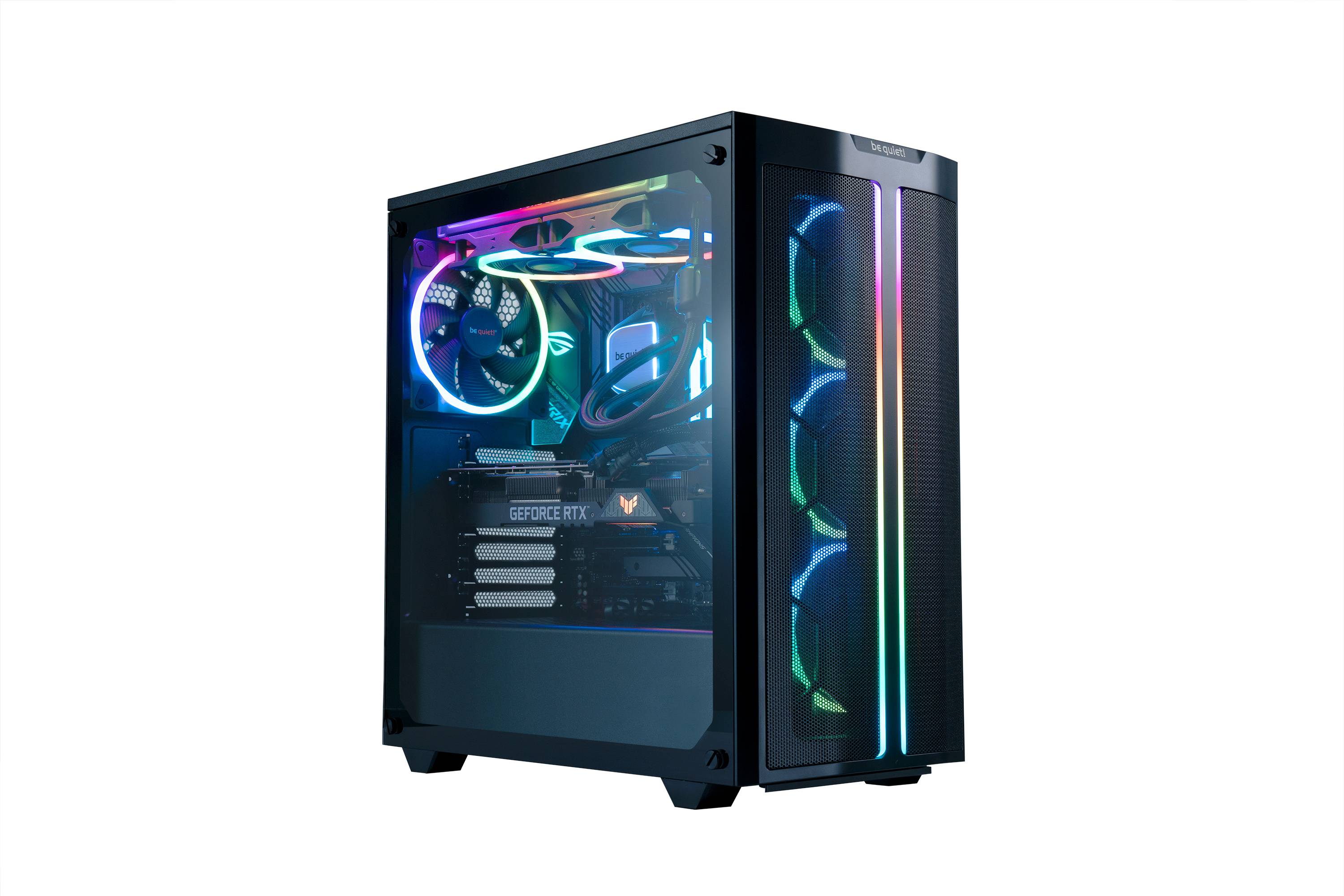 BeQuiet Light Wings PC fan Black incl. LED lighting