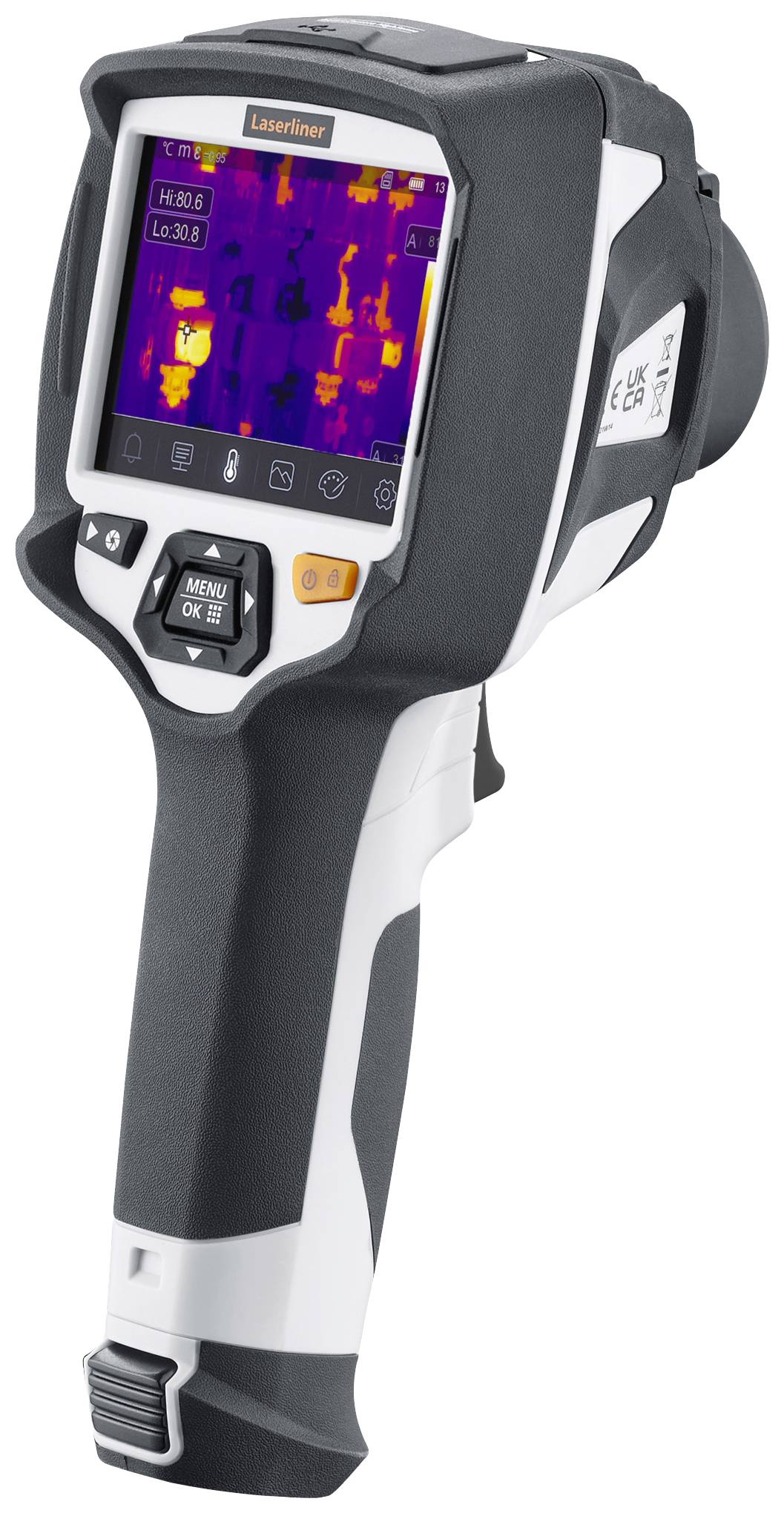 Laserliner ThermoCamera HighSense Pro IR camera -20 up to +650 °C 384 x 288 Pixel 9 Hz