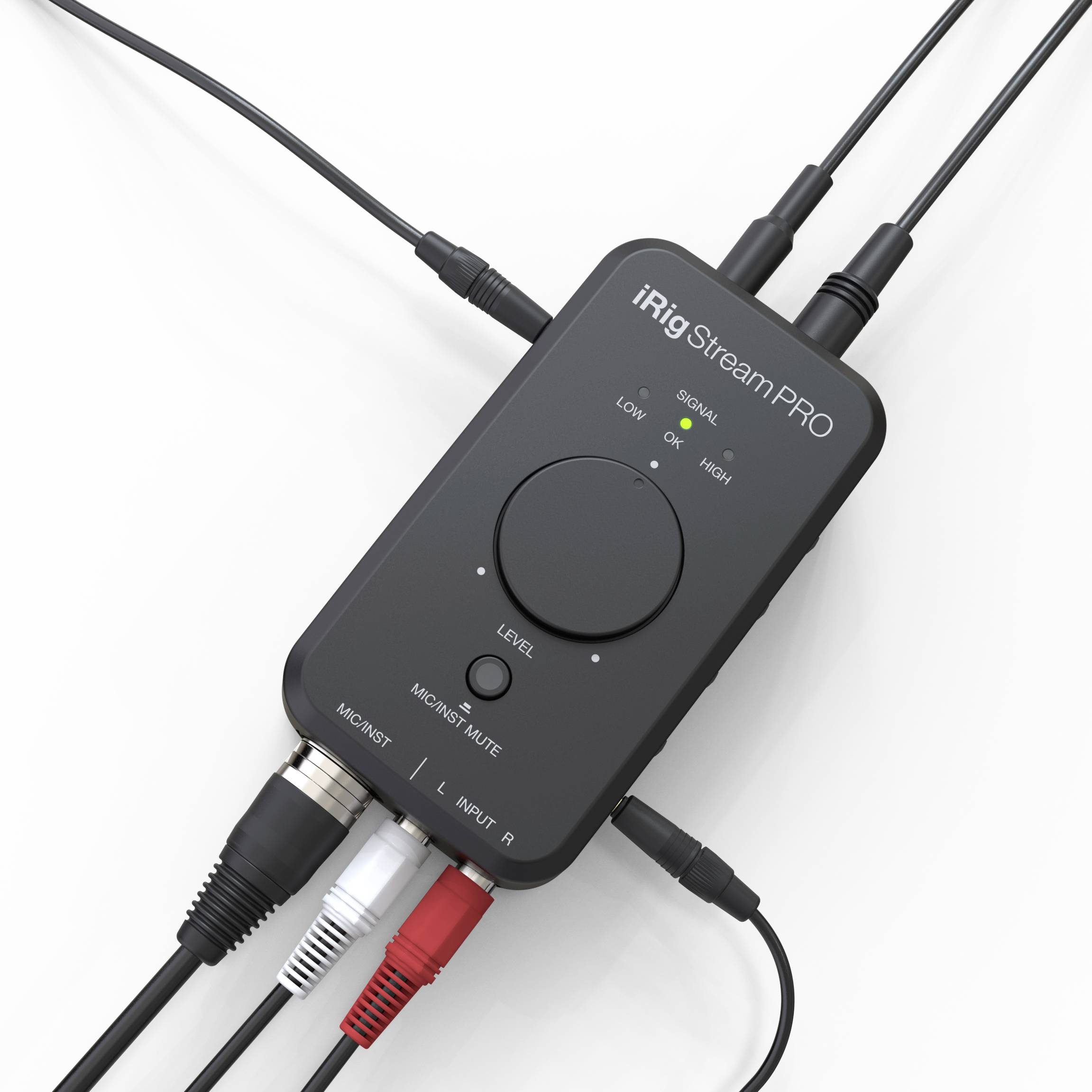 Audio interface IK Multimedia iRig Stream Pro Monitor controlling