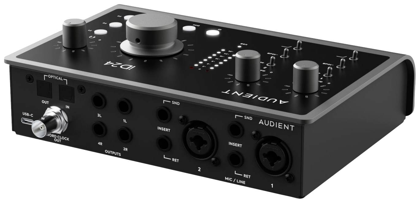 Audio interface Audient iD24 Monitor controlling, incl. software