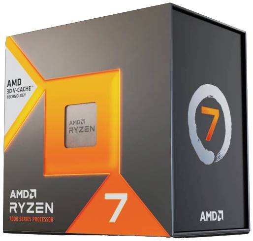 AMD Ryzen 7 7800X3D 8 x 4.2 GHz Octa Core WOF processor PC base: AMD AM5 120 W