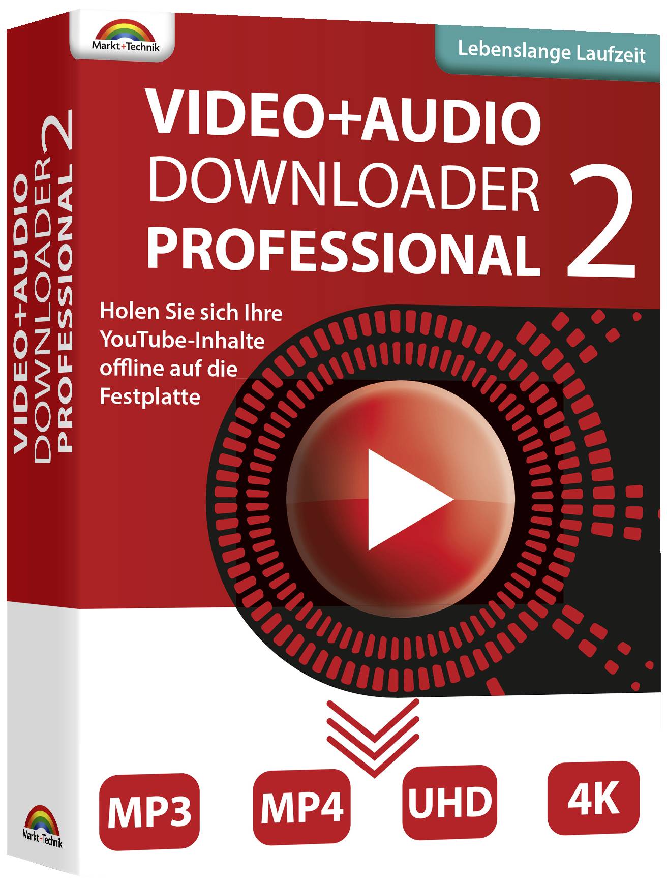 Markt & Technik Video und Audio Downloader Pro 2 Windows Multimedia