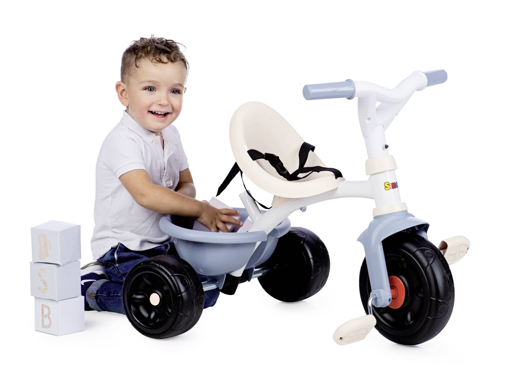 Smoby three-wheel be fun blue