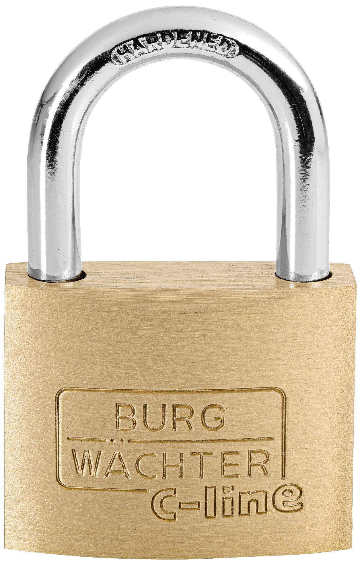 Burg Wächter 3051 Padlock 35.00 mm keyed to differ Brass Key