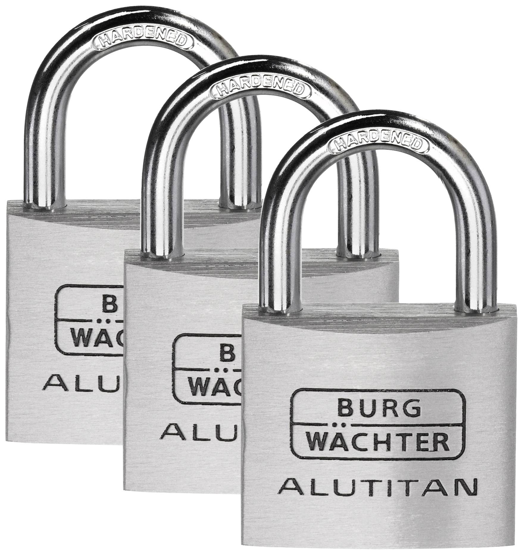 Burg Wächter 36251 Padlock 40.00 mm keyed-alike Aluminium Key