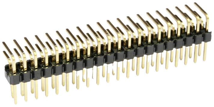 Connfly Pin strip (standard) No. of rows: 2 Pins per row: 7 DS1022-2*7RF11-B Bulk