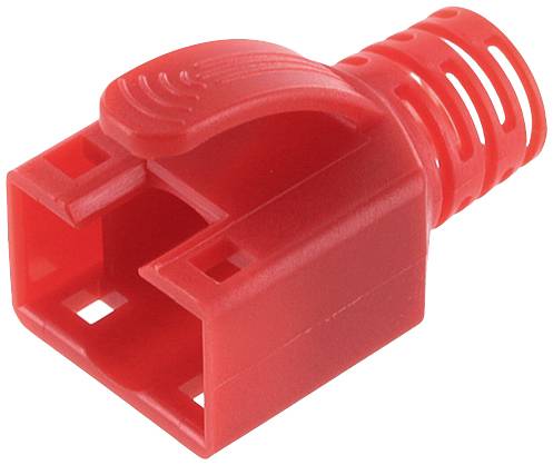 econ connect KSC6ART Bend protection for Cat. 6A plug, red KSC6ART Bend relief Red