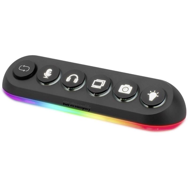Streamplify HUB DECK 5 RGB controller Black, RGB