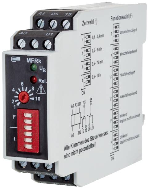 Metz Connect 110310412231 MFRk-E12 TDR Multifunction 230 V AC 1 pc(s) 2 change-overs