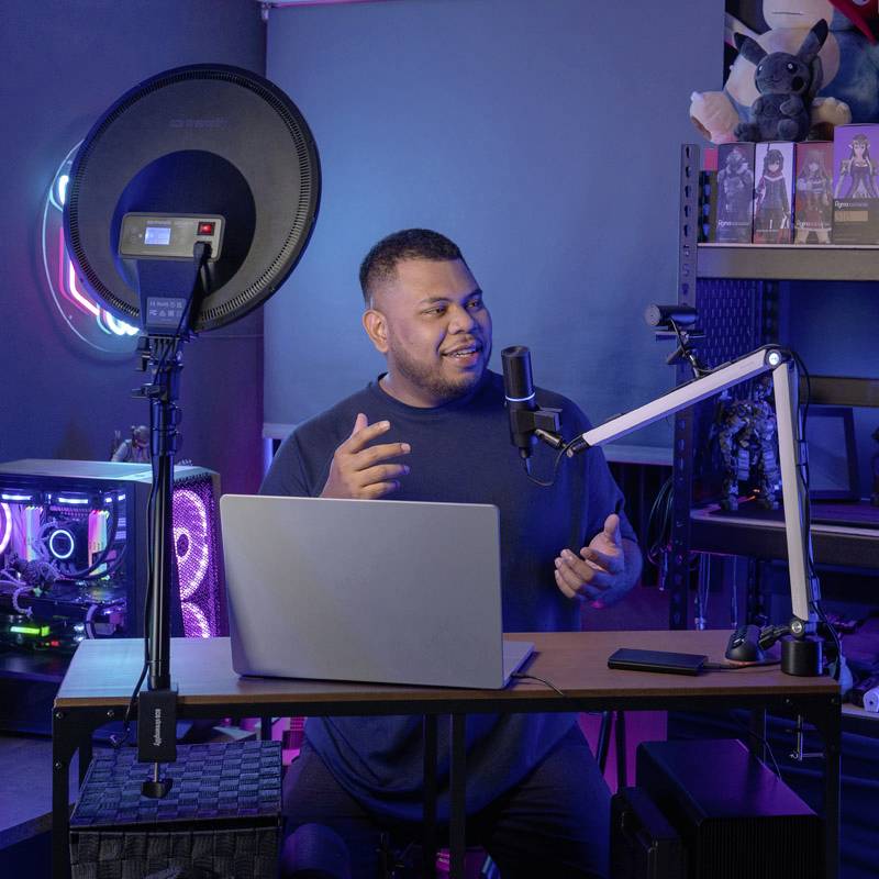 Streamplify GLOW LIGHT LED ring light No. of LEDs=210