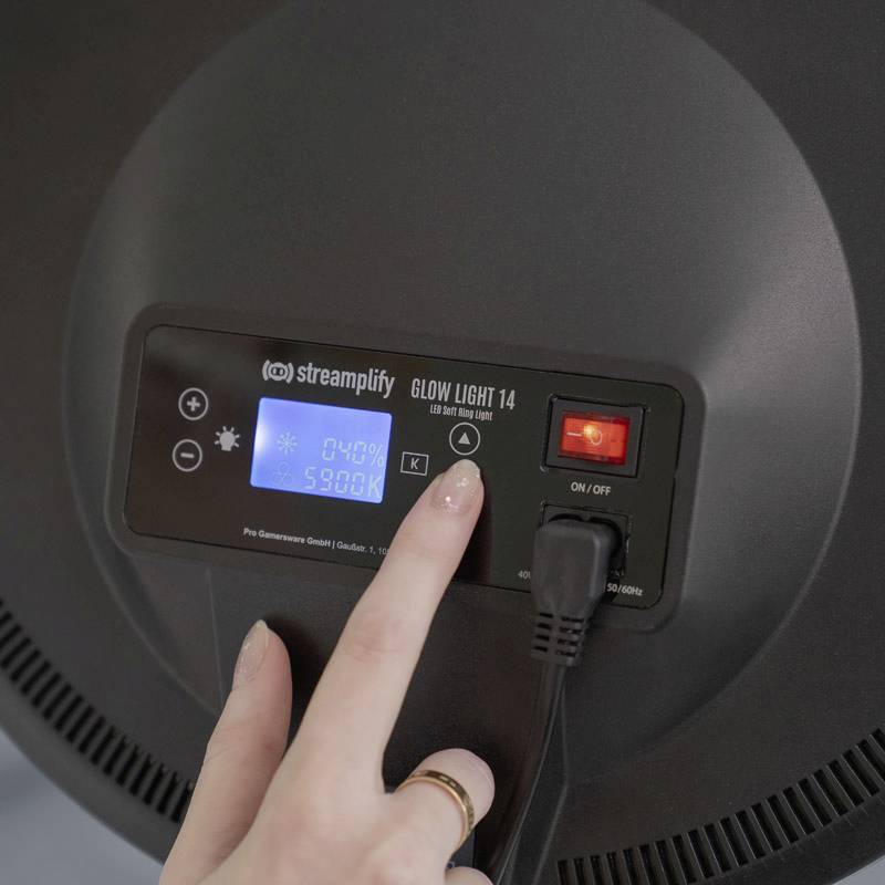 Streamplify GLOW LIGHT LED ring light No. of LEDs=210