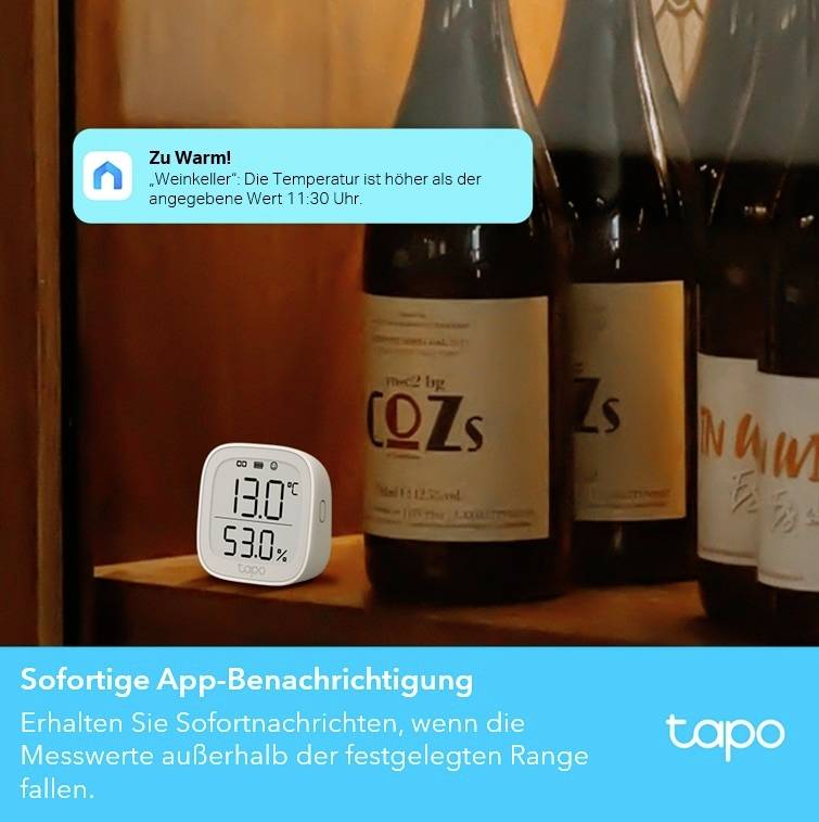 TP-LINK Temperature and humidity sensor Smarter Temperatur- und Feuchtigkeitsmonitor
