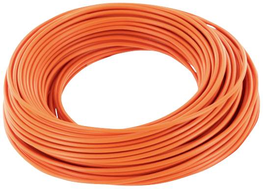 econ connect KL014OR10 Strand 1 x 0.14 mm² Orange 10 m