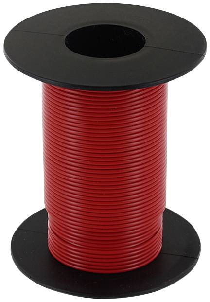 econ connect KL025RT25 Strand 1 x 0.25 mm² Red 25 m