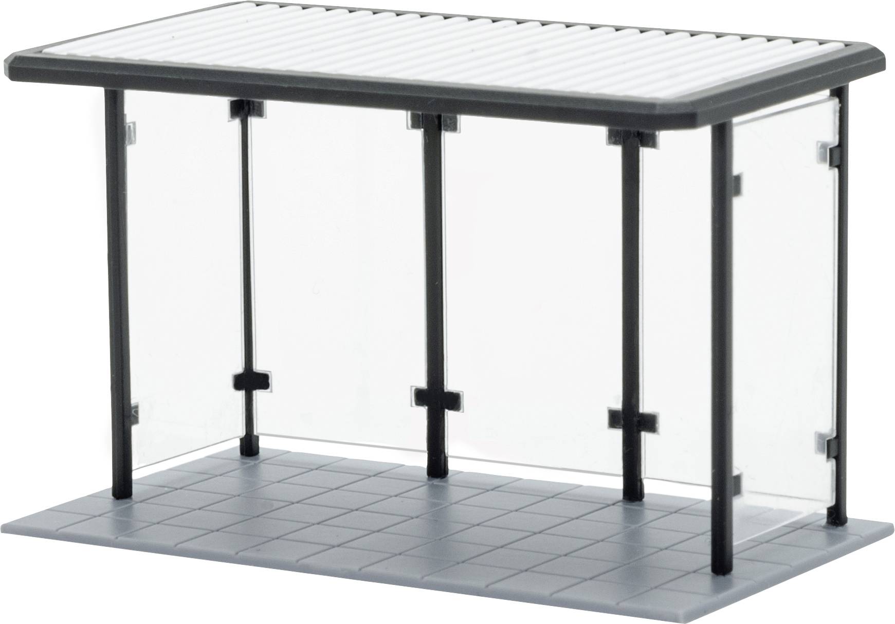 Kibri 37125 N Bus stop with flat roof