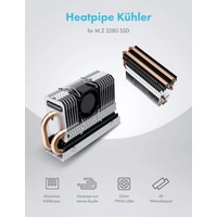 GrauGear G-M2HP04-F M.2 SSD cooler GrauGear G-M2HP04-F M.2 SSD cooler