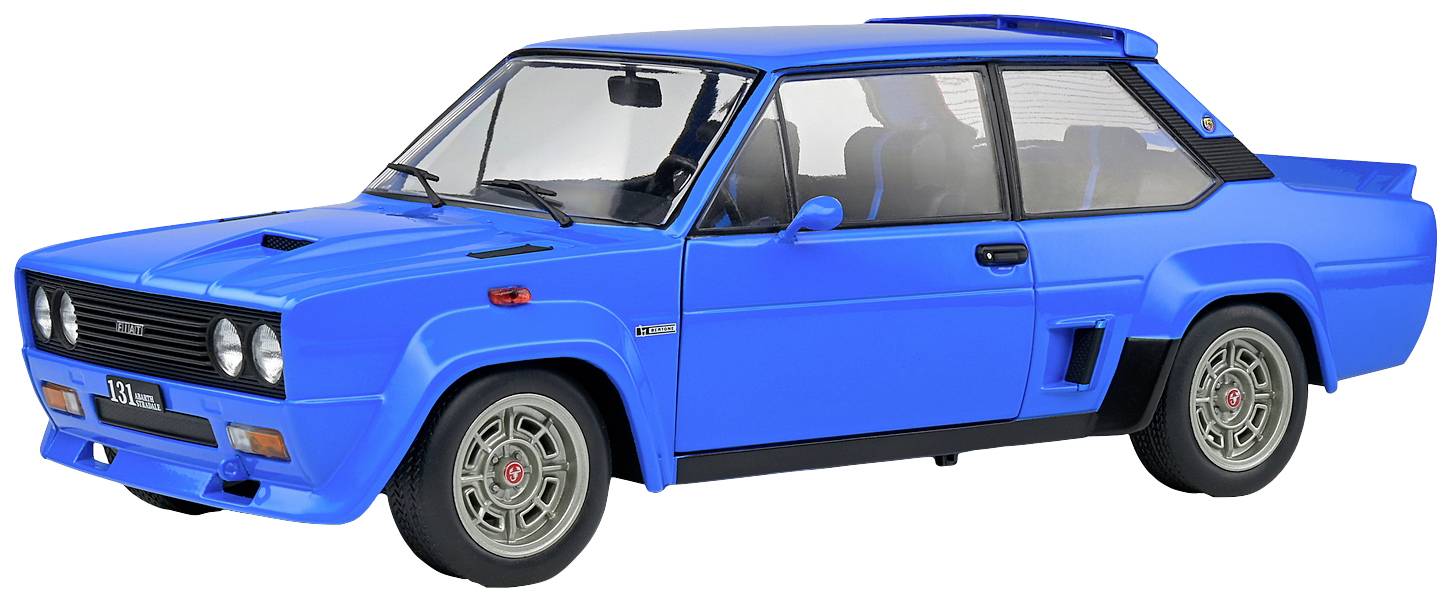 Solido Fiat 131 Abarth blau 1:18 Model car
