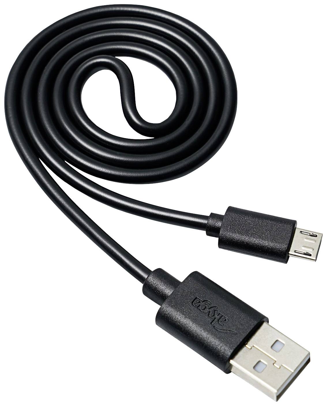 Akyga USB cable USB-A plug, USB Micro-B plug 0.60 m Black AK-USB-05